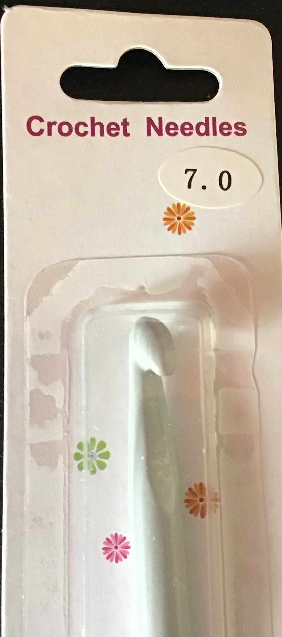 Metallic crochet hook