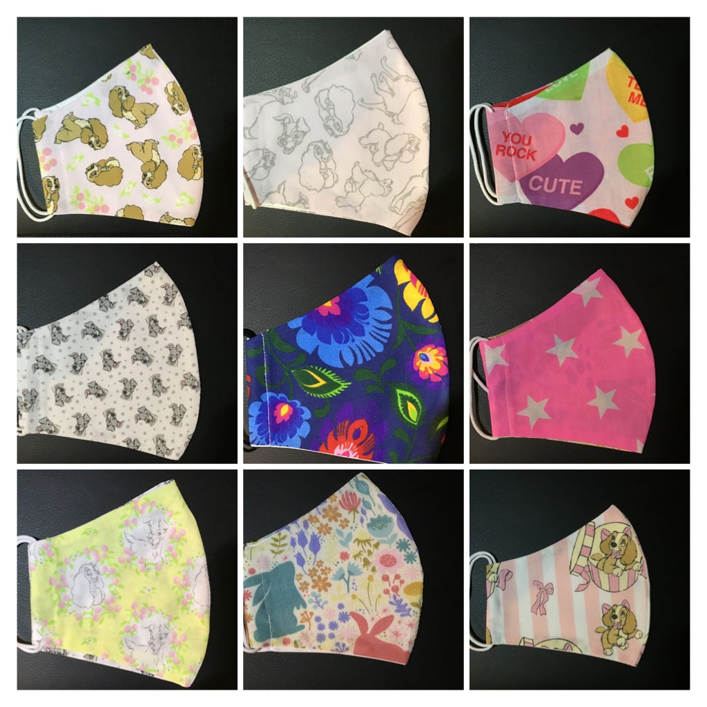 Handmade face masks/covering