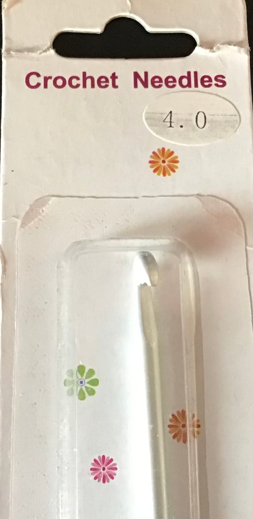 Metallic crochet hook