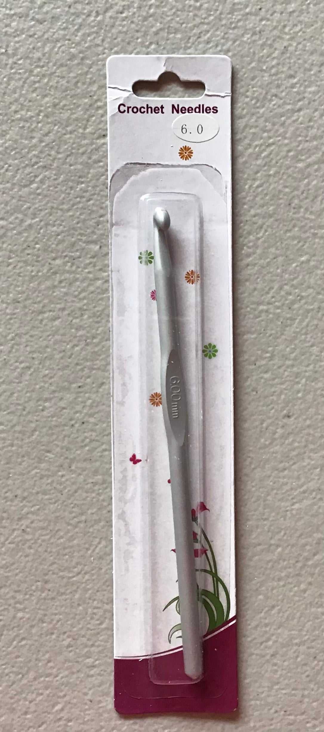 Metallic crochet hook