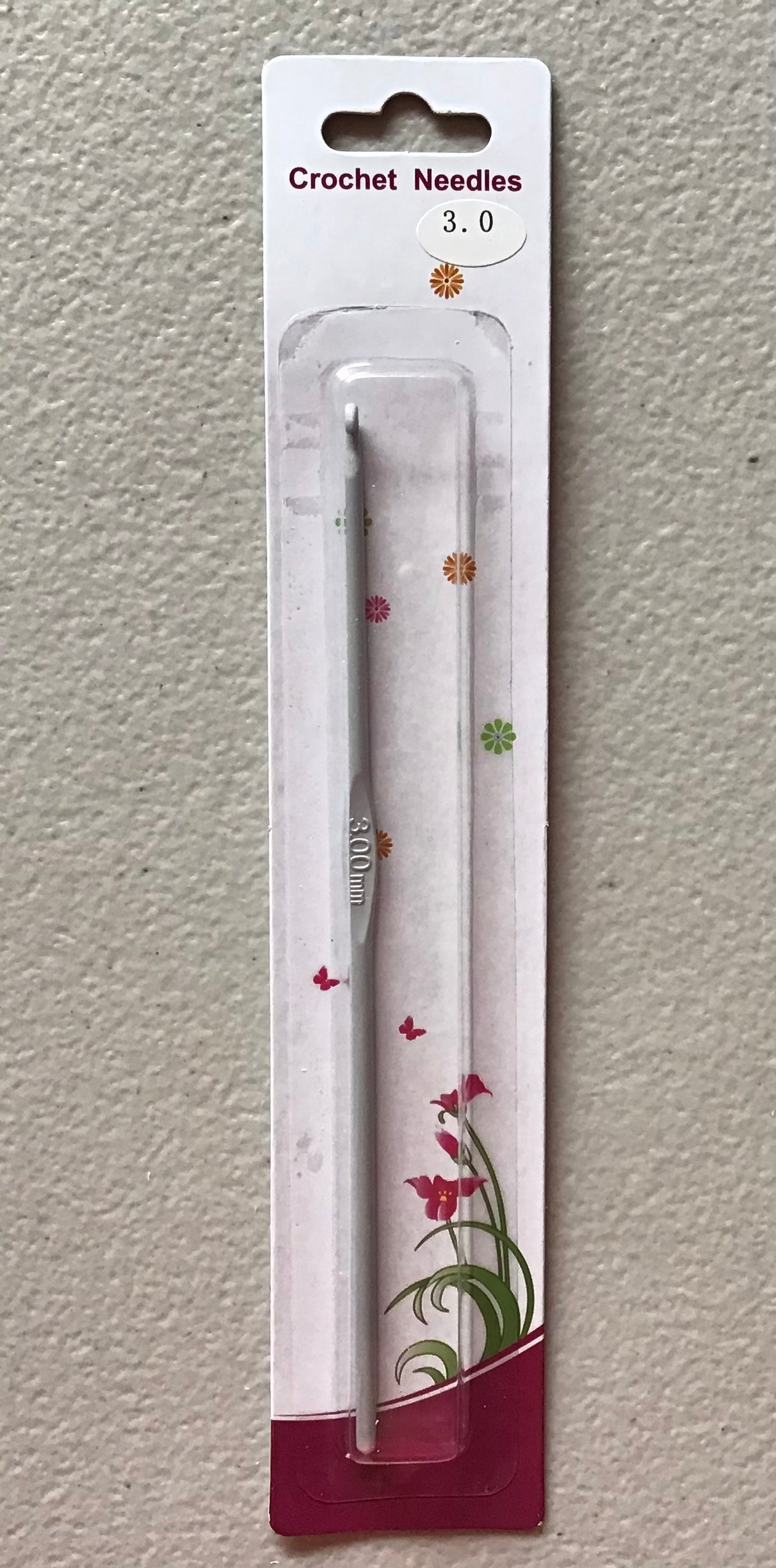 Metallic crochet hook