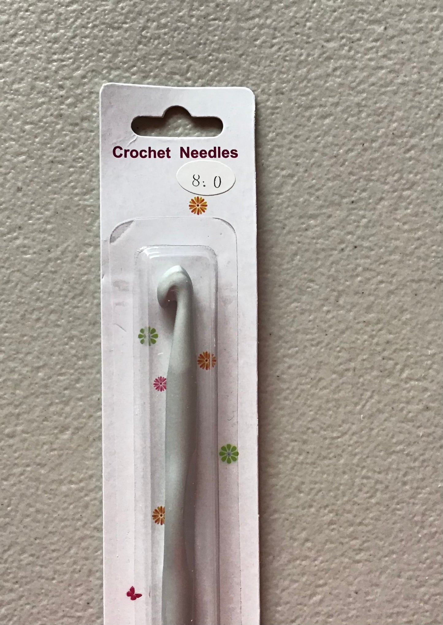 Metallic crochet hook
