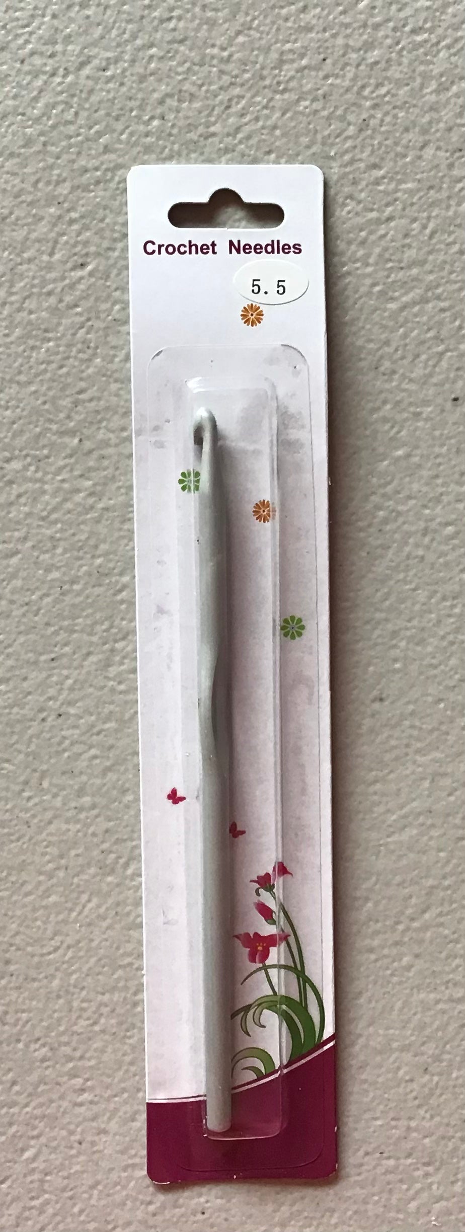 Metallic crochet hook