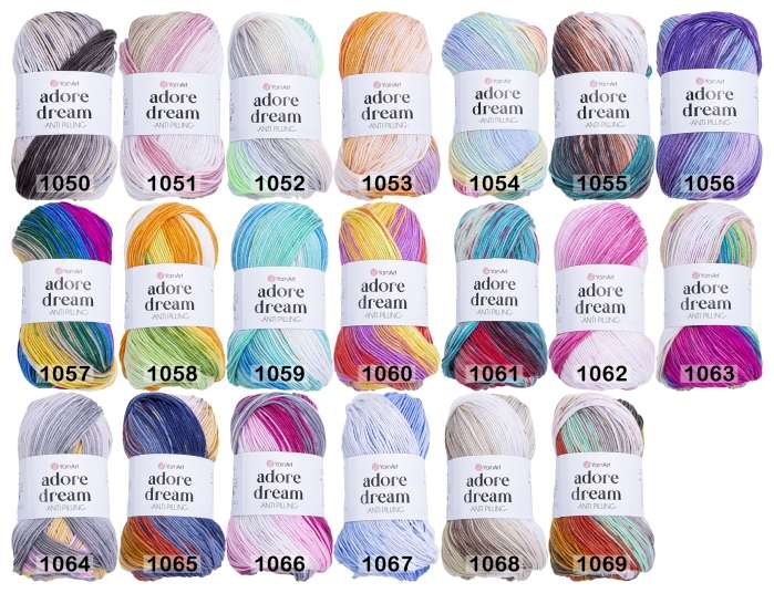 YarnArt Adore Dream antipilling